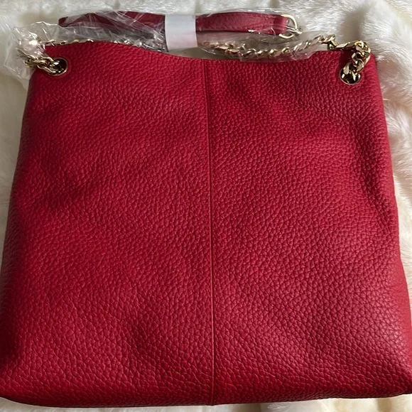 NORDSTROM BEEKMAN RED Jester Chain crossbody NWT - Picture 2 of 5